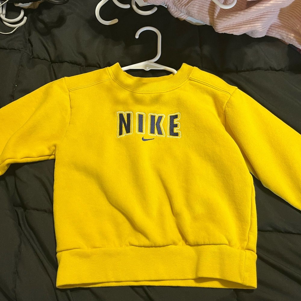 Nike Bright Yellow Crewneck